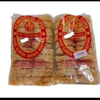 

Rengginang teroponh renyah enak VarianAsin gurih Manis gurih Berat kurleb 275gr