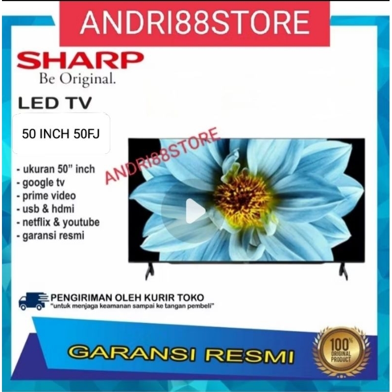 LED TV SHARP 50 INCH ANDROID 4K