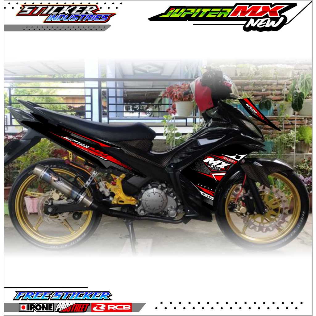 STRIPING VARIASI JUPITER MX NEW 135 / STICKER LIST VARIASI MOTOR JUPITER MX NEW 135