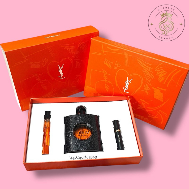 YSL Black Opium EDP Gift Set isi 3item