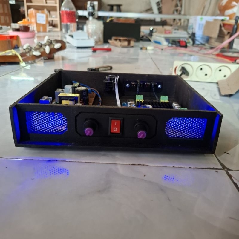 Amplifier Rakitan TPA3116D2 Dual Channel - Power 2x120W dengan PSU 24V 5A