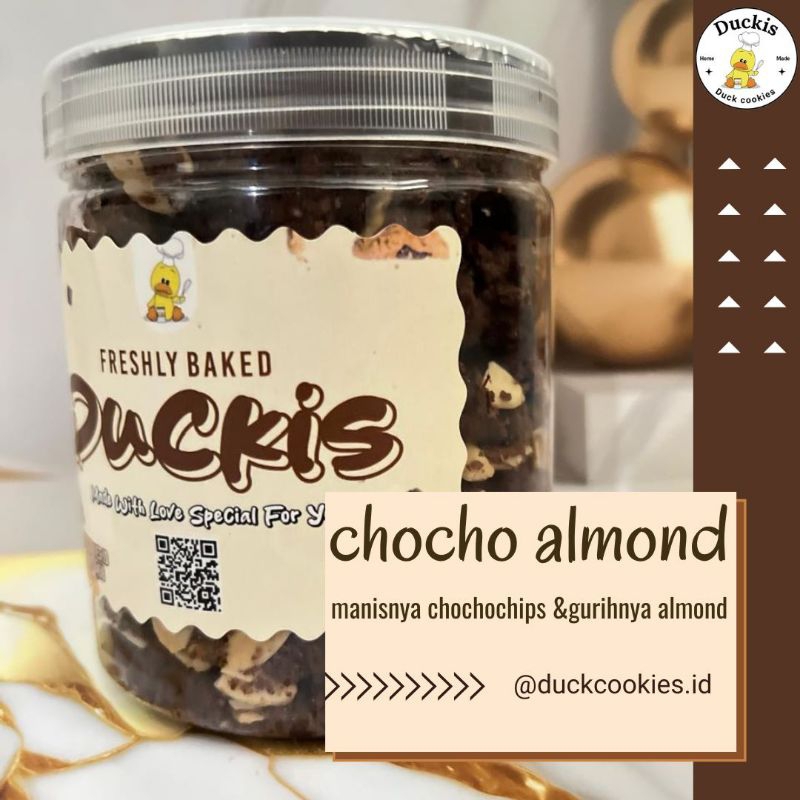 

cookies kue kering chocochips choco almond chocolate kuker