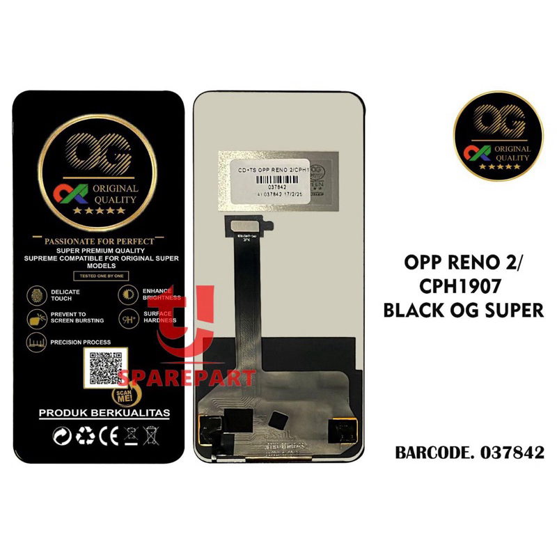 LCD TOUCHSCREEN OPPO RENO 2 (CPH1907) ORI OG SUPER