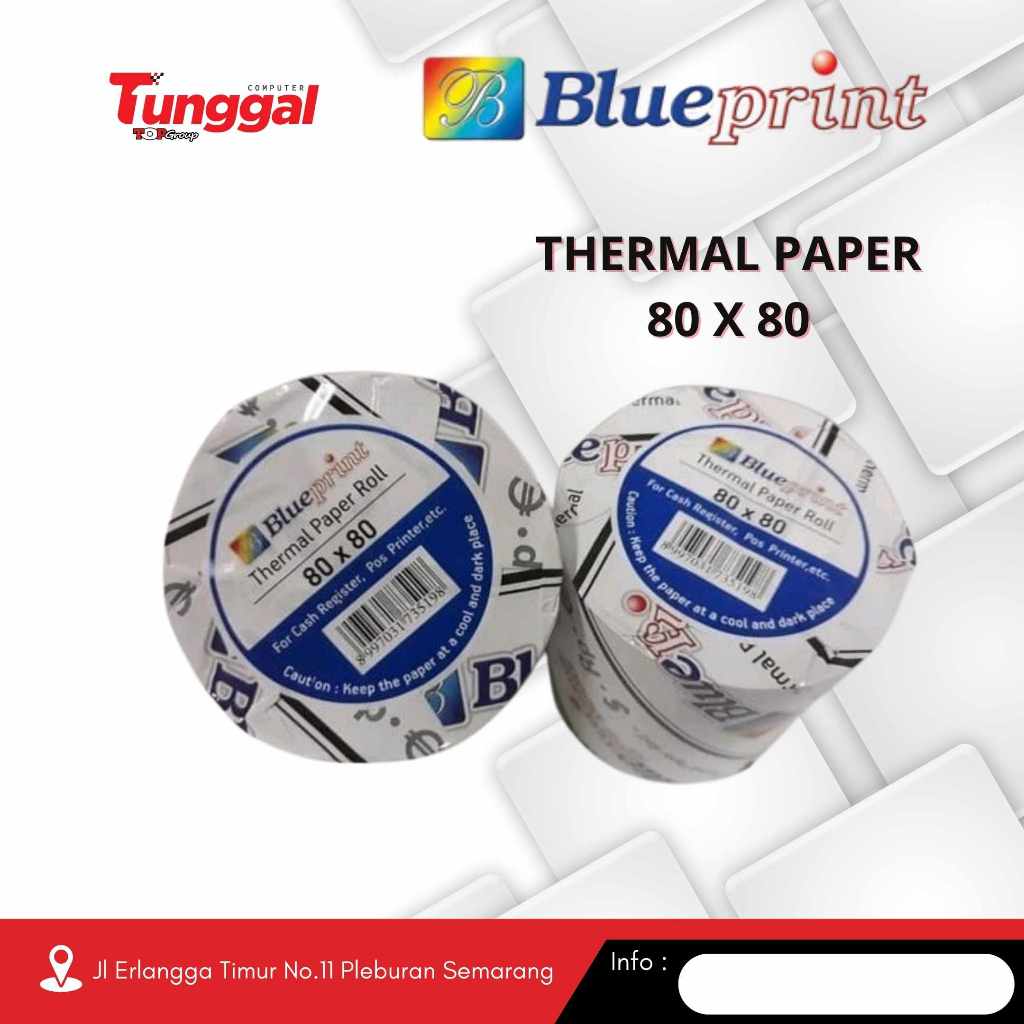 

TOP COMPUTER | Thermal blue print lite ukuran 80×80