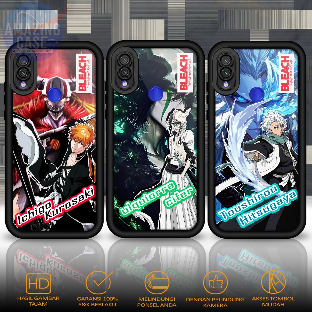 Softcase Glass kaca For REDMI NOTE 7 NOTE 7 PRO BLC Casing Handphone Case Hp Procamera