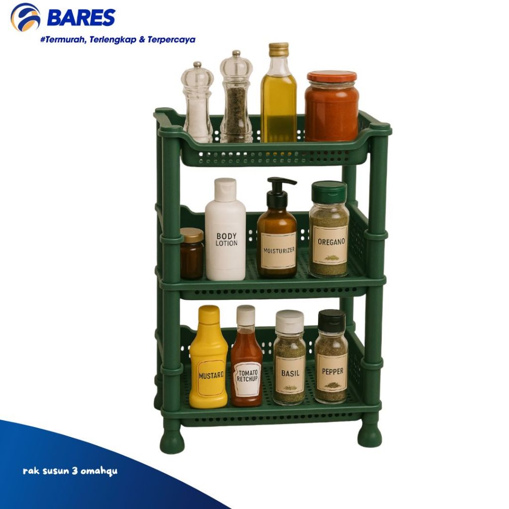 RAK Mini OMAHQU / RAK Mini Susun 3 / RAK MINI SERBAGUNA