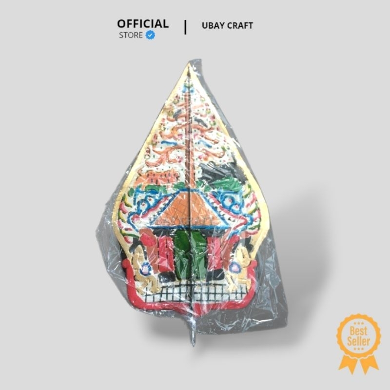 UBAY CRAFT WAYANG KULIT SAPI TERMURAH GUNUNGAN -+45 CM KULIT ASLI