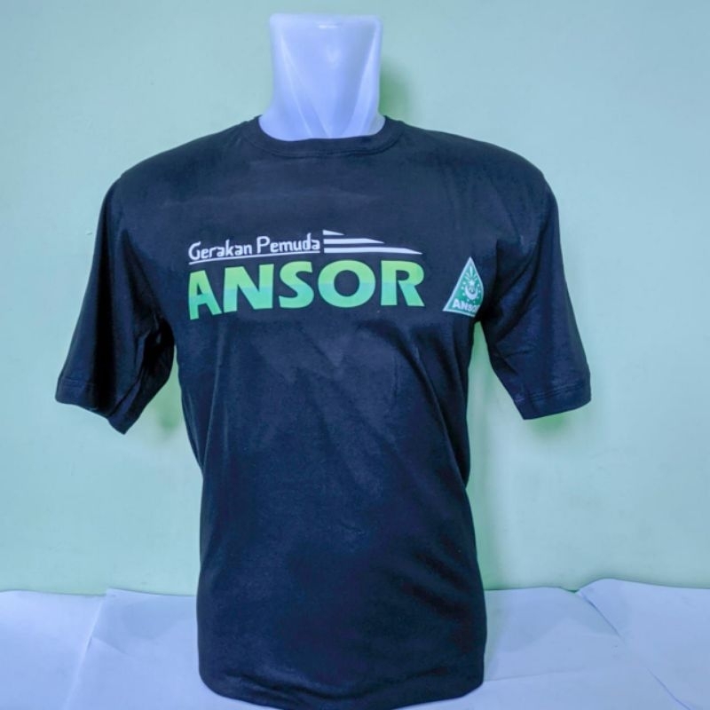 ASWAJA KAOS - Gerakan Pemuda Ansor GP Ansor Kaos Dewasa Unisex Kaos Banom NU Organisasi Masyarakat K