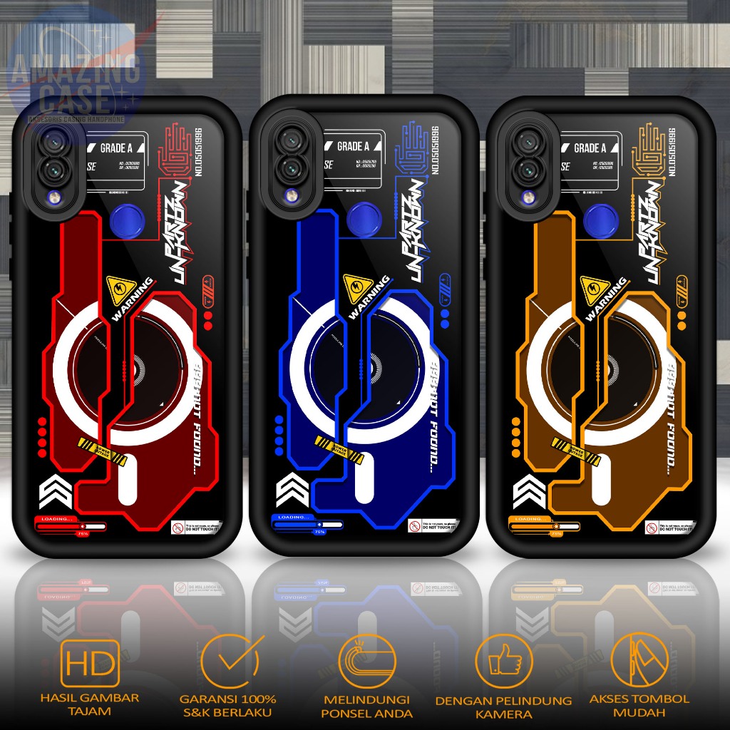 Softcase Glass kaca For REDMI NOTE 7 NOTE 7 PRO PONST Casing Handphone Case Hp Procamera