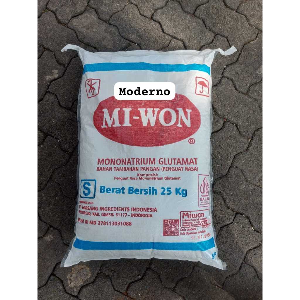 

Miwon 25 Kg / Micin / MSG 25 kg size S