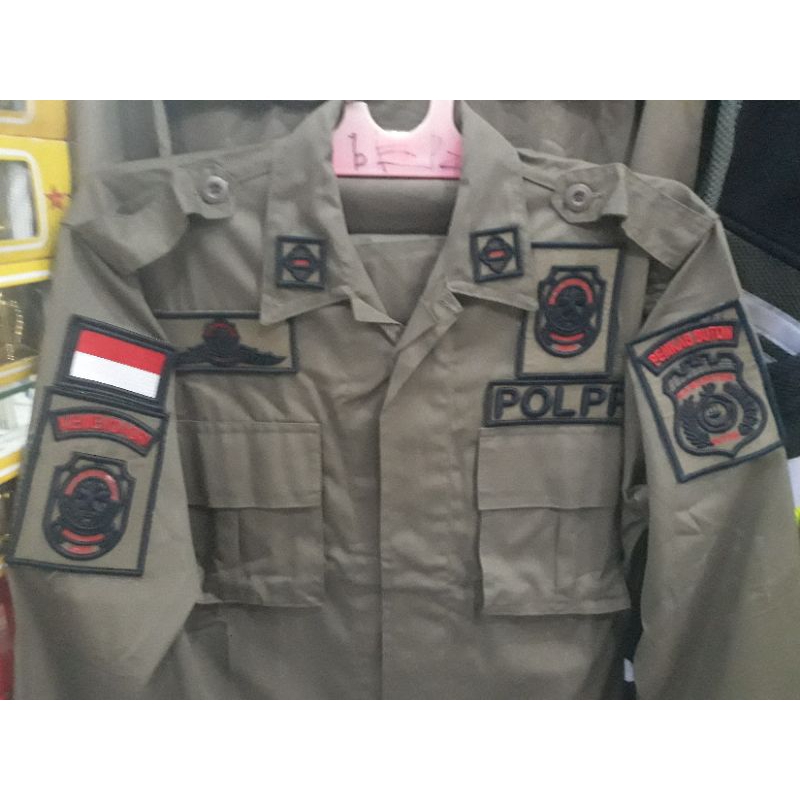 Seragam PDL SATPOL PP +ATRIBUT