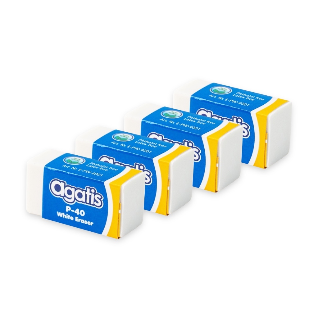 

Penghapus Stip Eraser Agatis Kecil P-40 Putih
