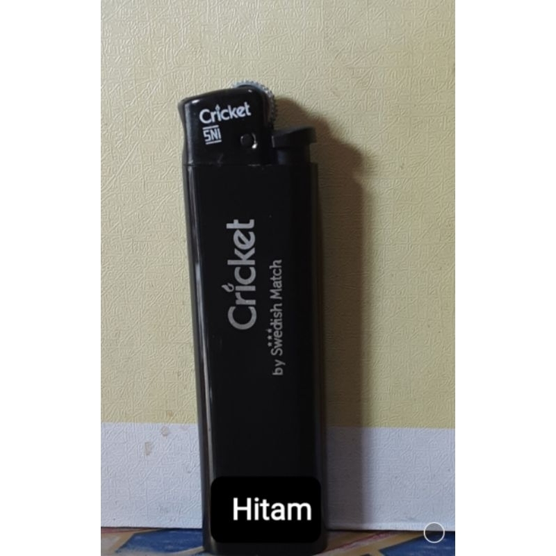 Korek Api Roda CRICKET ORIGINAL SERI SOLID Ukuran Normal Bukan Mini Dijual Ecer Harga Grosir