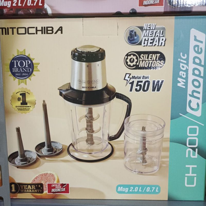 MITOCHIBA CH 200 FOOD CHOPPER CH-200 / PENGGILING DAGING MITOCHIBA