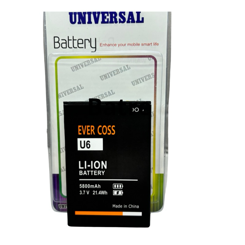 Batere Evercoss U6  Baterai Evercoss U6 Battery Evercoss U6 Batre Evercoss U6 Baterei U6