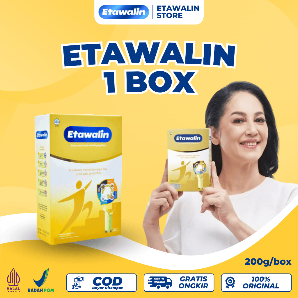 

Etawalin 1 Box - Susu Kambing Etawa Original Sembuhkan Nyeri Sendi