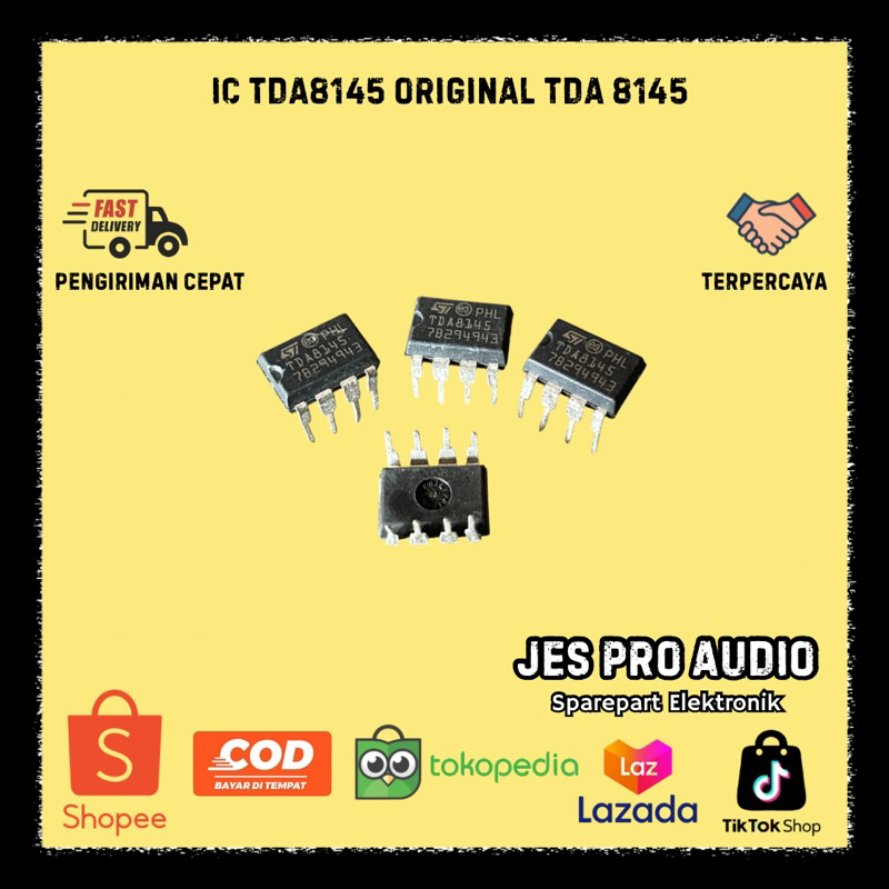 IC TDA8145 ORIGINAL TDA 8145