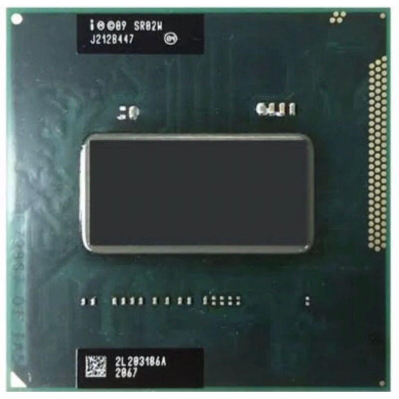 processor prosesor laptop intel core I7 2760QM 2,40GHz bekas normal copotan