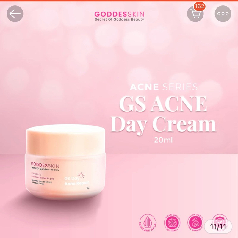 PRELOVED ORI Goddesskin - GS Day Cream Acne