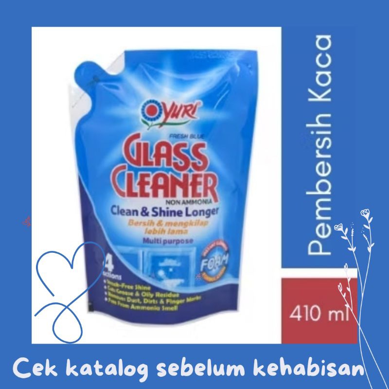 YURI GLASS CLEANER 410 ML