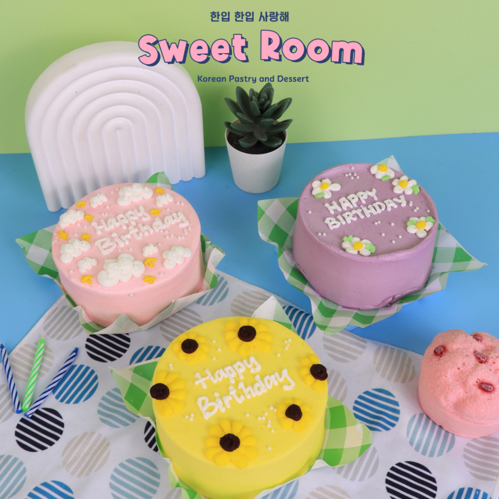 

Flowers Bento Cake / Dosirak Birthday Cake