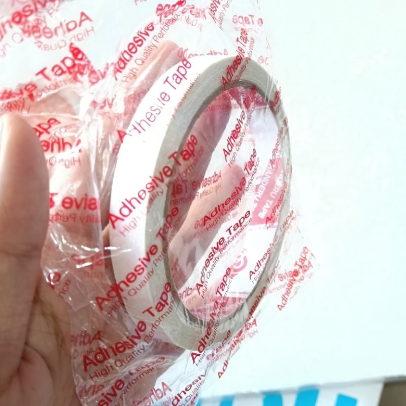 

DOUBLE TAPE KECIL 12MM - PEREKAT DUA SISI 0,5 INCh