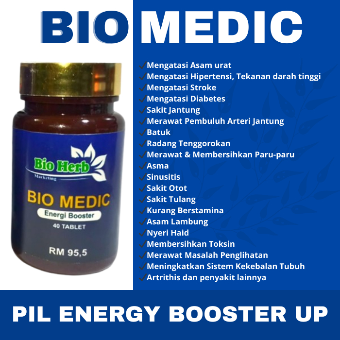 Bio Medic Energy Booster 40 pil