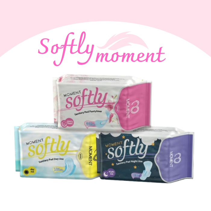 SOFTLY MOMENT pembalut anti gatal dan keputihan