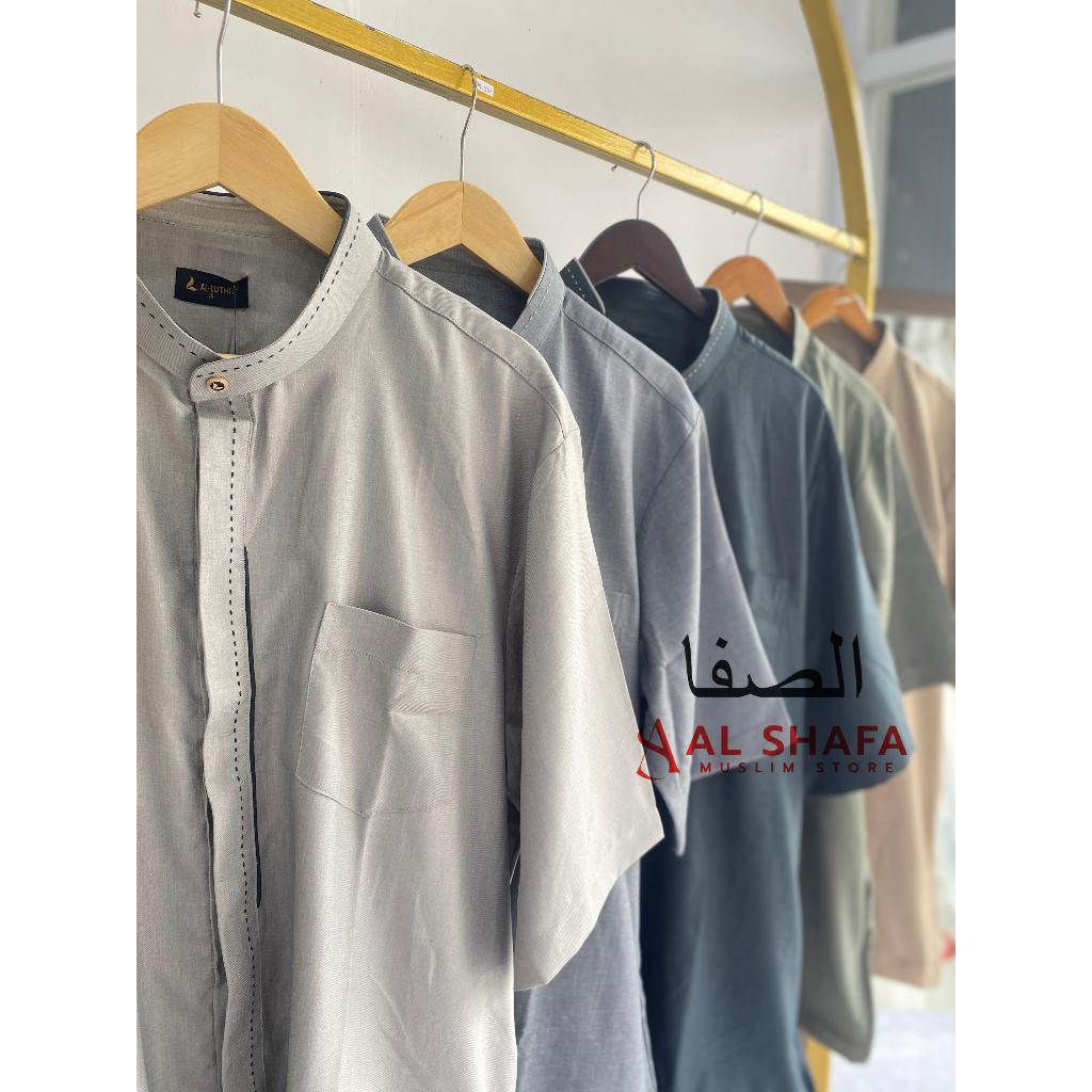 BAJU KOKO DEWASA UKURAN JUMBO BY AL-LUTHFI LENGAN PANJANG & PENDEK