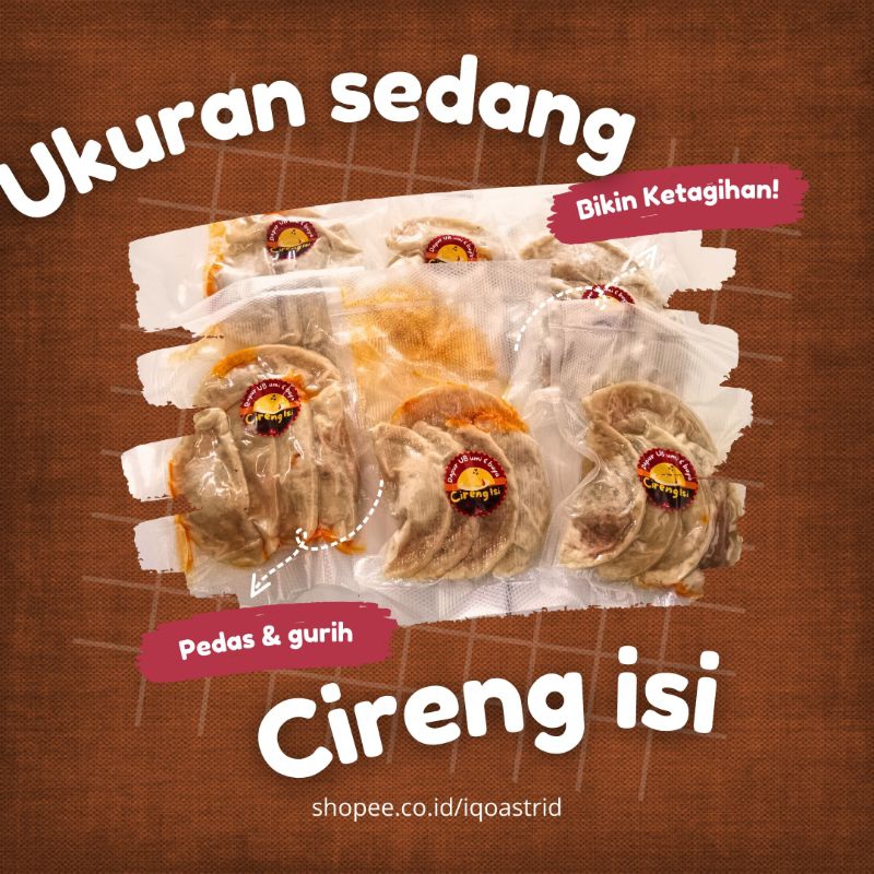 

cireng isi ayam suir pedass