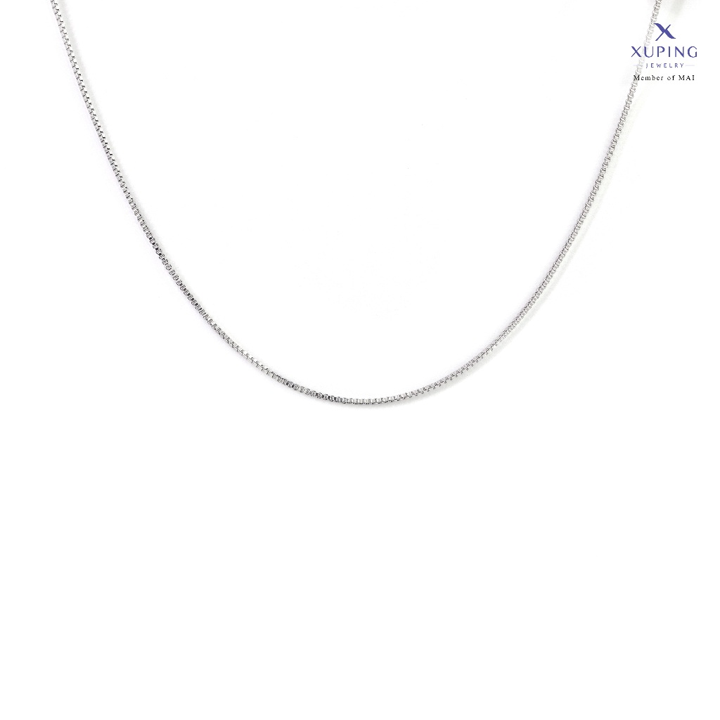Xuping Kalung Silver - Perak Rante Italy Aksesoris Wanita 0112250026