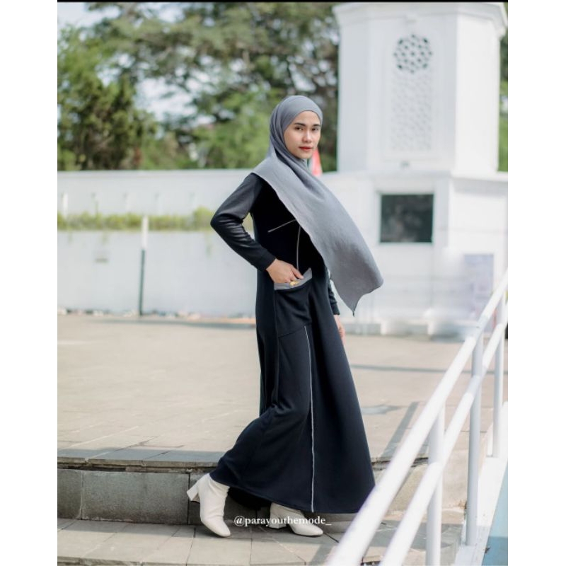 Muttiyah series set hijab by Parayou |gamis set hijab |gamis kekinian