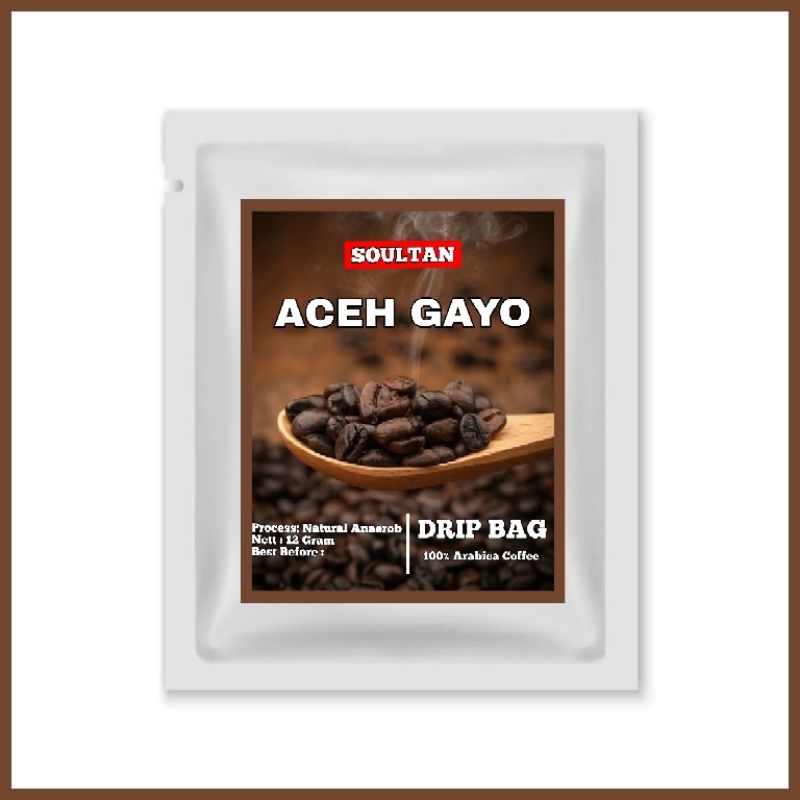 

Arabica Gayo Dripbag Coffee Premium kopi bubuk sachet