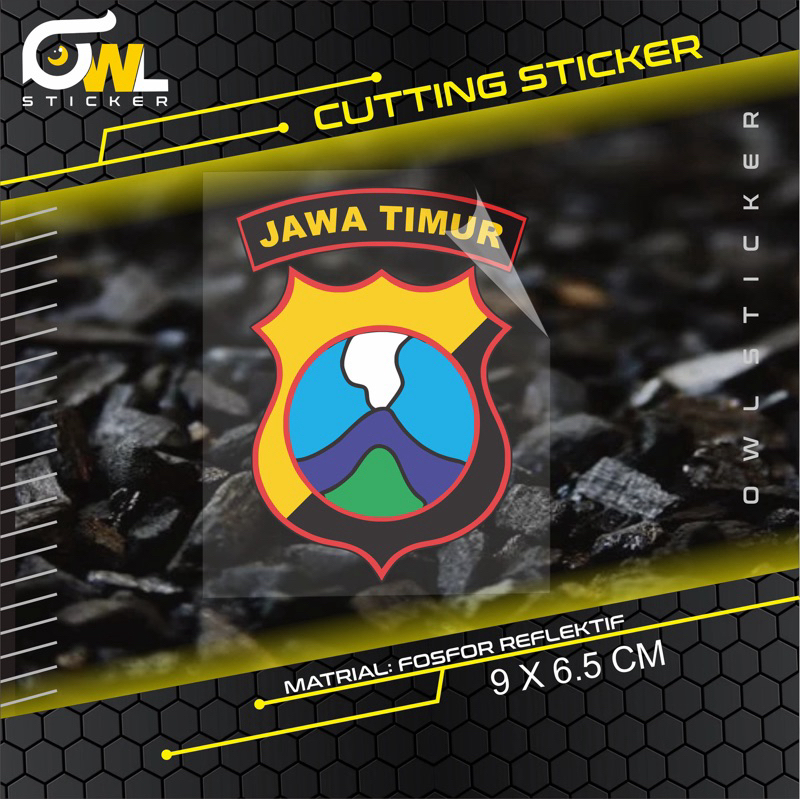 STICKER CUTTING POLDA JATIM