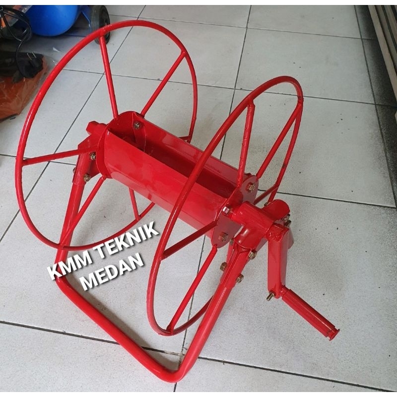 TEMPAT GULUNGAN SELANG AIR TAMAN 100 METER GARDEN WATER HOSE REEL 100M