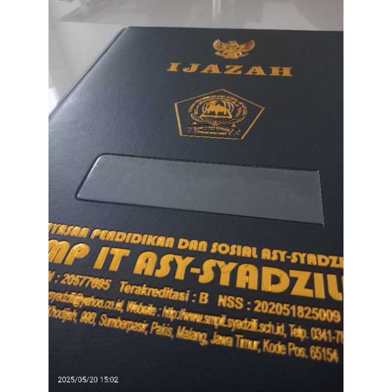 

Map Raport K13 Costum Model Press Biasa