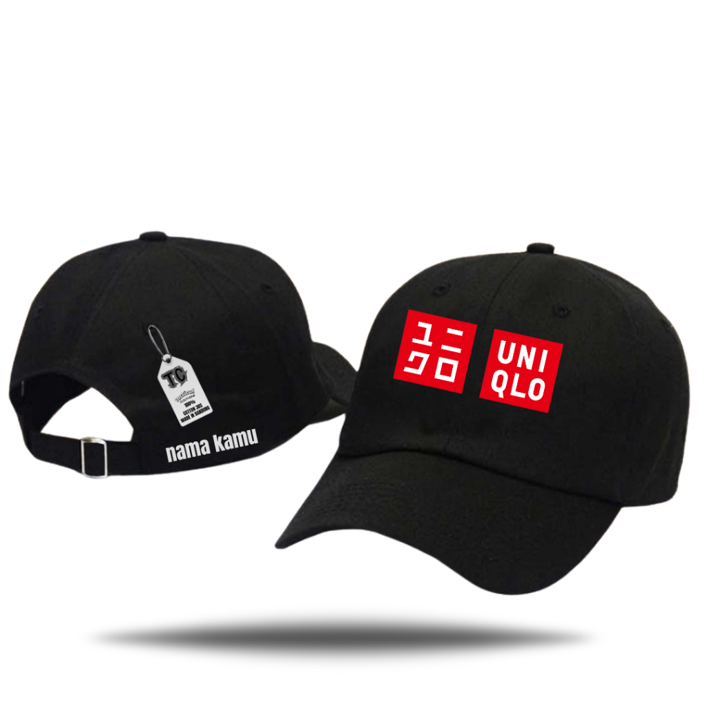 TOPI INI MENGANDUNG KECANDUAN  Topi Baseball  Pria Wanita Unisex Premium Original Camp UNIQLO