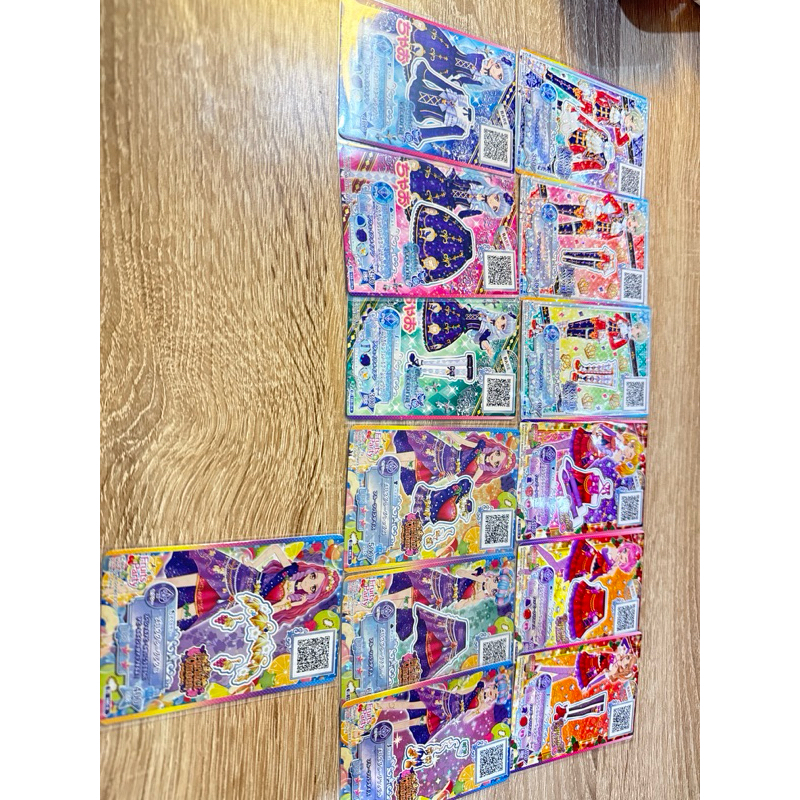 Aikatsu Stars Yume Laura mahiru Elza Rei kirara Lillie Royal sword Romance Kiss Gothic Victoria Perf