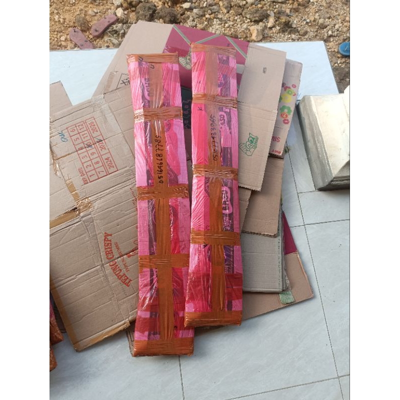 

kardus packing plastik corbek/cr 1meter lebih warna bisa milih