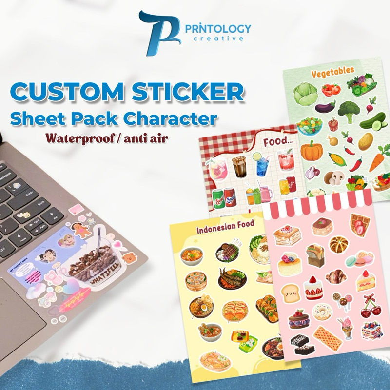 

CETAK STICKER SHEET A6 STICKER DECO PLANNER MAKANAN STICKER DEKORASI HP LAPTOP CUSTOM CUTTING STICKER CETAK STICKER VYNIL PITA PITA KOKET DEKORASI PLANNER AESTHETIC