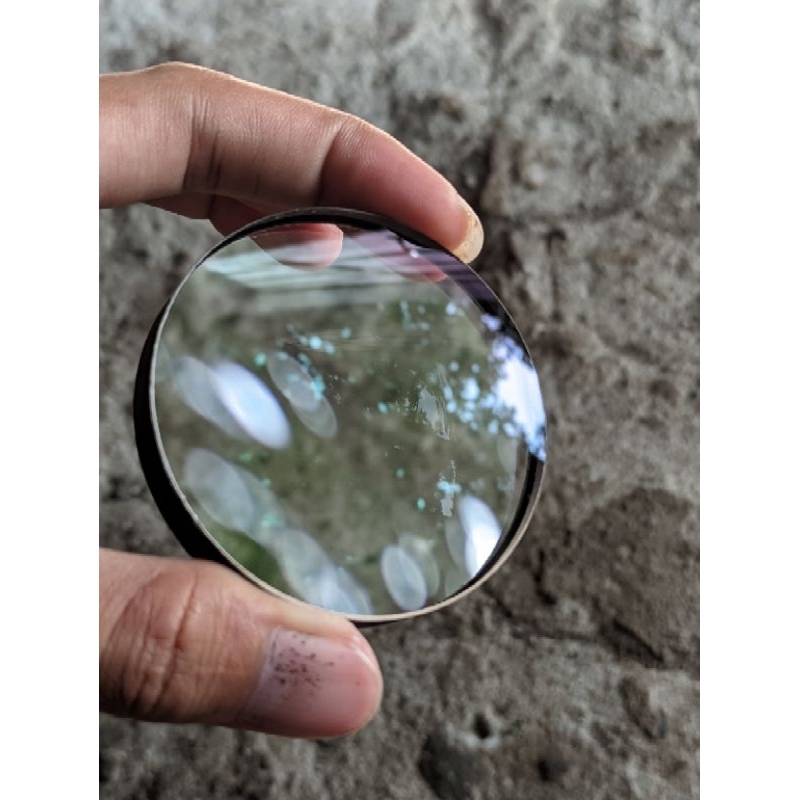 lensa objektif teleskop 62/600 doublet akromatik green coating