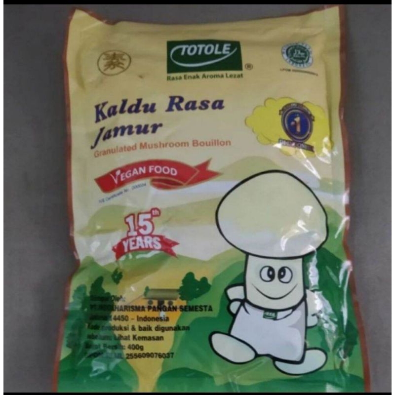 

Totole kaldu jamur 400 gram