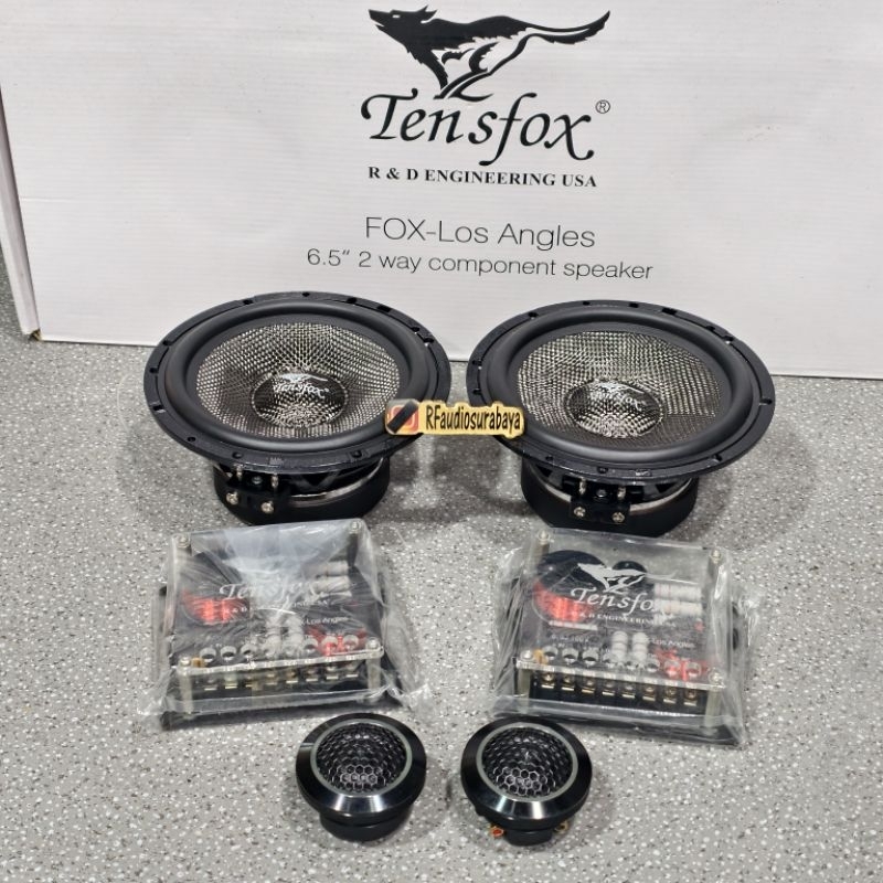 TENSFOX AUDIO FOX - LOS ANGLES 6,5 inch 2WAY COMPONENT SPEAKER 200W 6,5 inch