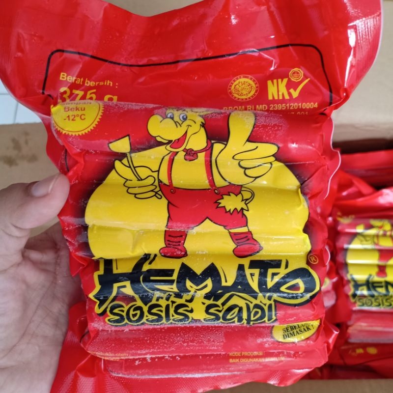 

HEMATO Sosis Sapi 375 Gram - Isi 15 Pcs