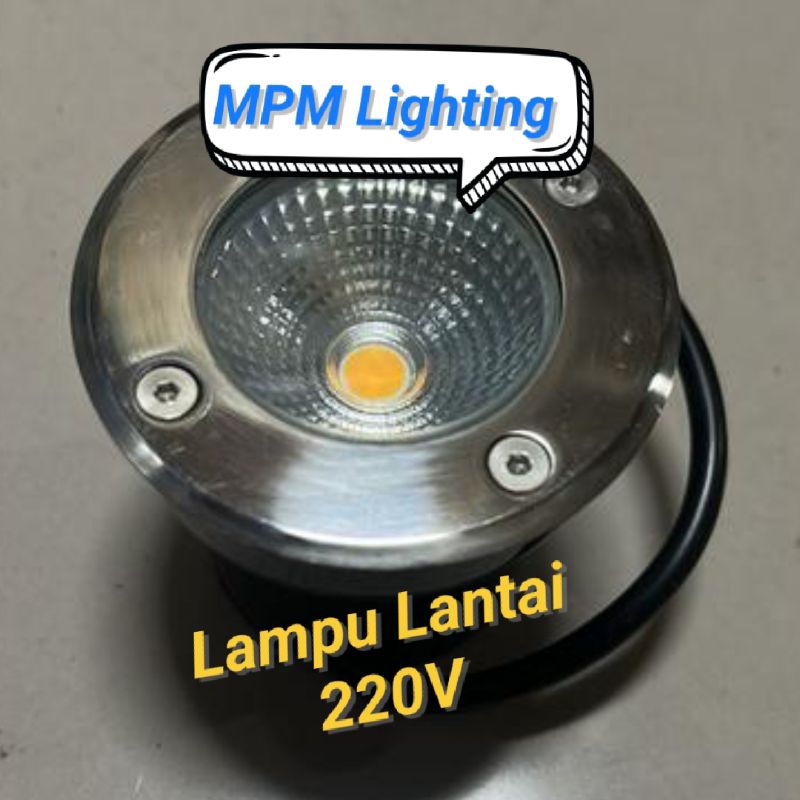 Morgen Lampu Lantai Tanam LED 3w 5w 10w 220V Inbow/ LED Sorot Lantai GRAND SERIES 3W 5W 10W 3000K In