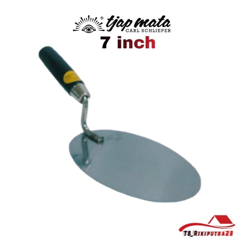 Sendok Tembok bangunan Schlieper 7 inci Original Sendok Semen tainless