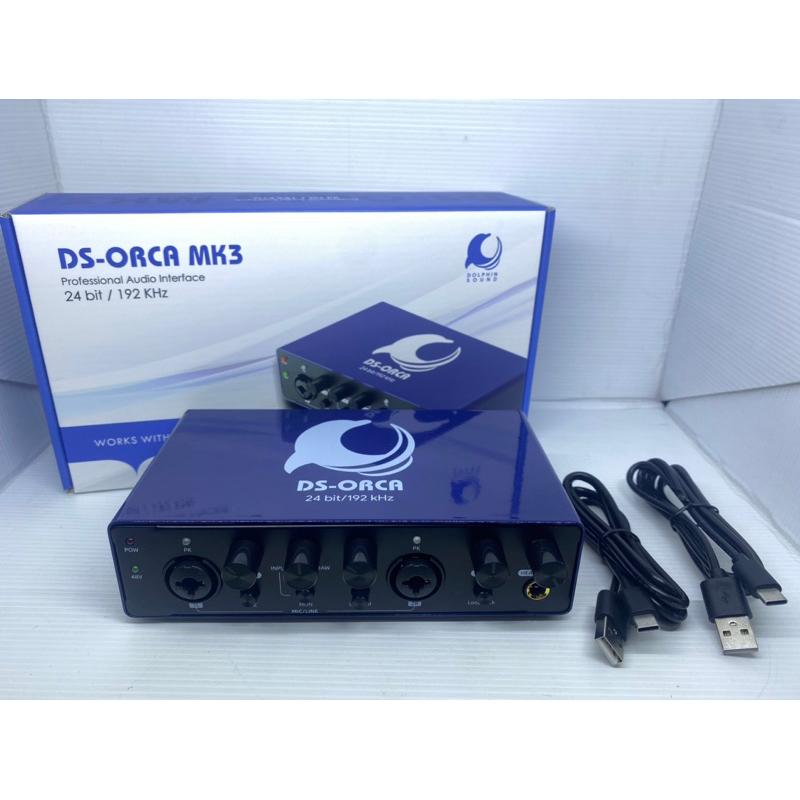 Dolphin sound DS orca DS-orca MK3 pro soundcard recording MK 3 MKIII sound card MK III usb audio int