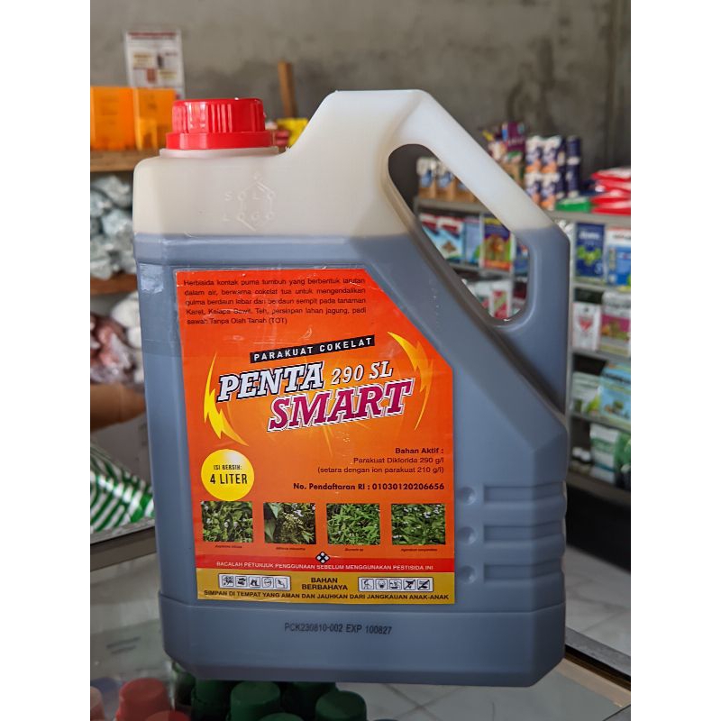 HERBISIDA PENTA SMART 290 SL 4 LITER - RACUN RUMPUT KONTAK
