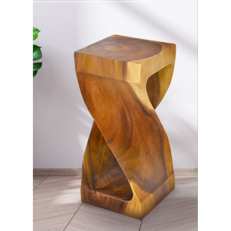 STOOL KAYU UTUH BANGKU READY STOCK