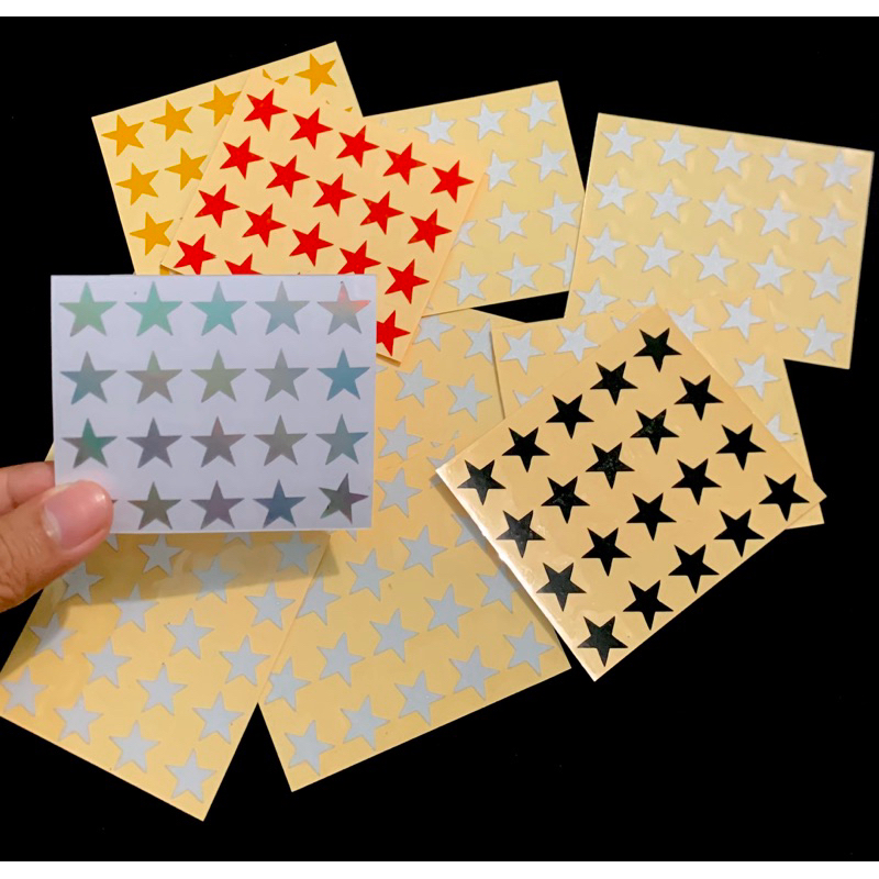 

Sticker bintang stiker star cutting keren